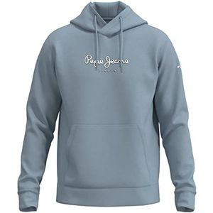 Pepe Jeans Edward heren sweatshirt, bleach, blauw, XS, blauw