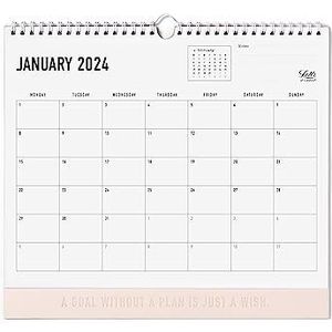 LETTS Wandkalender Conscious Rosewater 2024