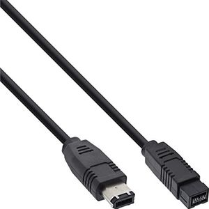 InLine 36905 FireWire-kabel IEEE1394, 6 m, 9 m