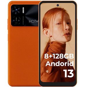 HOTWAV Note 12 Android 13 Smartphone zonder abonnement, 6,8 inch HD+ display, 48 MP + 16 MP, dubbele camera, 8 GB/128 GB/1 TB (SD), Octa Core-geheugen, zuinig, 6180 mAh 20 W, Dual 4G, telefoons