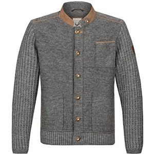 Stockerpoint Savino Outdoorjas Traditionele jas voor heren, grijs.