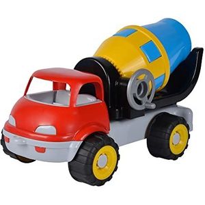 Simba 107134611 betonmixer zandspeelgoed 38 cm zacht materiaal voor banden vanaf 10 maanden