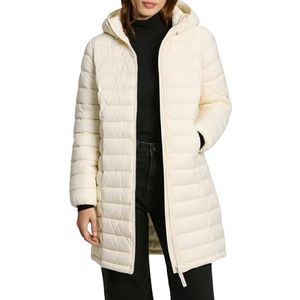 Pepe Jeans Ammy Lange damesjas, Wit (Moss White)