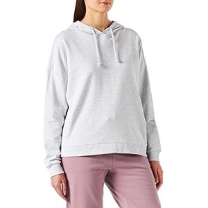 Vero Moda Vmoctavia Ls Hoodie Noos Pi Sweatshirt met capuchon voor dames, Licht Grijs Gemengd / Details: Nieuwe Lengte