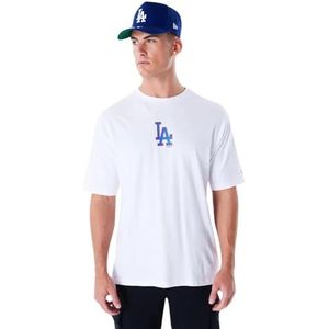 New Era Mlb World Series oversized T-shirt Los Angeles Dodgers wit marineblauw uniseks T-shirt