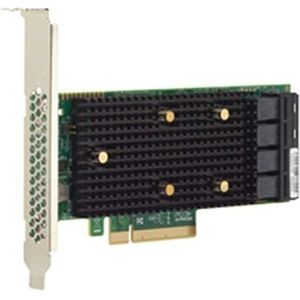 Broadcom HBA 9400-16i – controller – 16 kanaals – SATA 6 Gb/s/SAS 12 Gbit/s laag profiel – 12 Gbit/s – PCIe 3.1 x8, 05-50008-00
