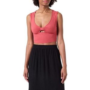 ONLY Onljany S/L Twist JRS Top pour femme, rouge, XS