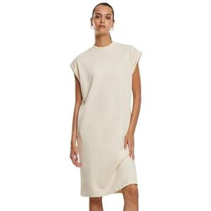 Urban Classics Lichte badstof jurk voor dames, damesjurk, Wit zand