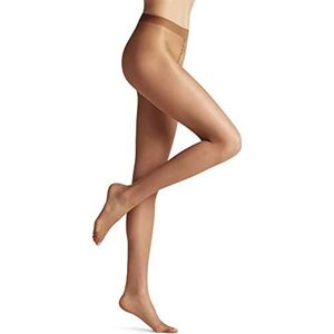 FALKE Seidenglatt licht glanzend ultra transparant 15 Denier panty maillot dames beige - Maat XXL