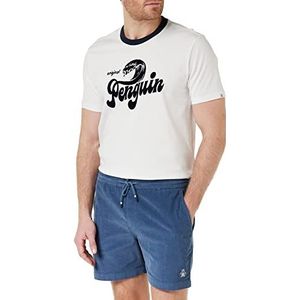 Original Penguin Corduroy Shrt Shorts voor heren, Beringzee.