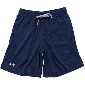 Under Armour UA Tech Mesh, gymshorts voor heren, met volledige ventilatie, veelzijdige sportshort voor training, hardlopen en trainen, Academy/Steel, M