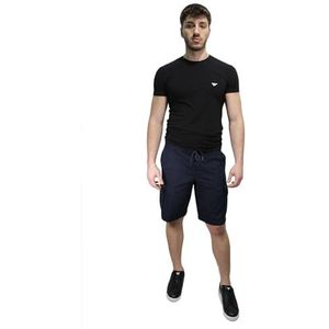 Emporio Armani Eagle heren patch bermuda navy L, Navy Blauw