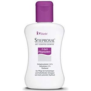 STIEPROX AL Triple Care System shampoo, ciclopiroxolamine 1,5%, salicylzuur 3%, panthenol, 100 ml, voor de verzorging van hardnekkige en hardnekkige roos en jeukende hoofdhuid