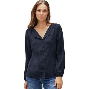 Street One Modal blouse voor dames, Donkerblauw