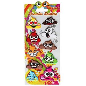 TTS 3D Poopoo Puffy Stickers