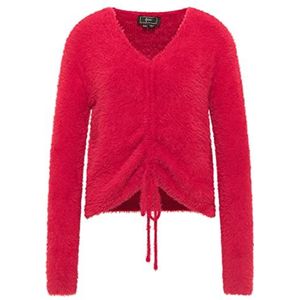 ocy Pull en tricot pour femme, rouge, XS-S