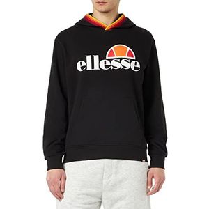 Ellesse Hoodie Sweatshirt voor heren, zwart.