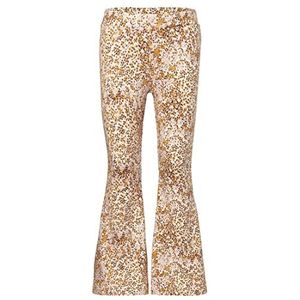 Noppies Girls Flared Leggings Guarulhos Allover Print Meisjes, Amber Gold P888