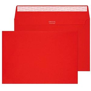 Blake 45306 professionele enveloppen C5, 162 x 229 mm, rood