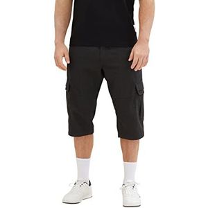 TOM TAILOR Bermuda Shorts Homme, 31309 - Black Grey Pattern, 50-grande taille