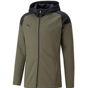 PUMA Teamcup Casuals jas met capuchon voor heren, Schuim