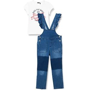 IKKS JUNIOR Set lang meisjes, Stone Blue, 5 jaar, Steenblauw