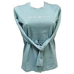 Emporio Armani Emporio Armani Iconic Logo T-shirt voor dames (1 stuk), Hemelsblauw