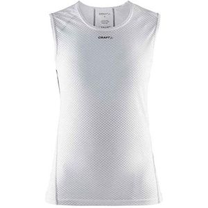 Craft Cool Mesh Superlight mouwloze baselayer dames baselayer, Wit.