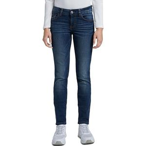 TOM TAILOR Alexa Slim Jeans voor dames, 10282 - Dark Stone Wash Denim (1), 27W / 32L