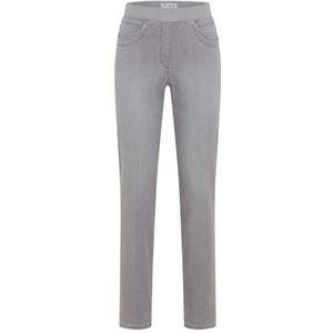 Raphaela by Brax Pamina Fun Light Denim damesjeans, Lichtgrijs, versleten