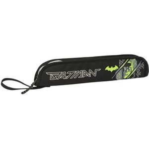 Batman Game OVER - Fluithouder, kwaliteitstas en maximale sterkte, fluit, muziekinstrument, 37 x 2 x 8 cm, zwart, M, casual, zwart., informeel