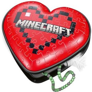 Herzschatulle - Minecraft (kinderpuzzel)