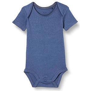 Noa Noa miniature Baby Basic Rib Panty, Meisjes, Indigo, 0 Maanden, indigoblauw