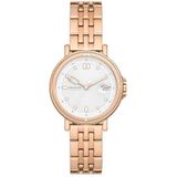 Signatur Lille Slim Rose Gold-Tone Steel Mesh Watch