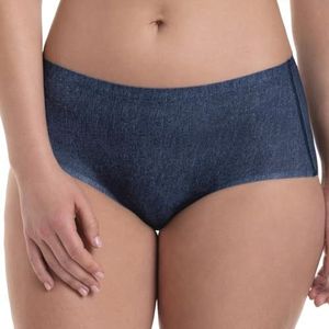 Anita Slip Essential Art pour femme, denim, L