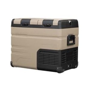 Steamy - E Dual Zone Elektrische compressor koelbox, 45 liter, zandkleurig