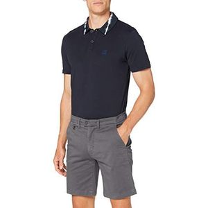 Casual Friday Heren slim fit shorts, grijs (Smoked Pearl Grey 50108), XL, grijs (Smoked Pearl Grey 50108)