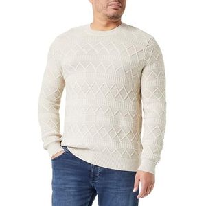 Only & Sons Pull tricoté pour homme, argenté, M