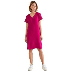 Street One A143520 Jersey damesjurk, Naakt roze