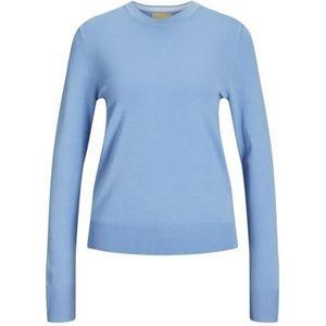 JXCARA Noos Comfy Crew Neck Knit, Little Boy Blue., L