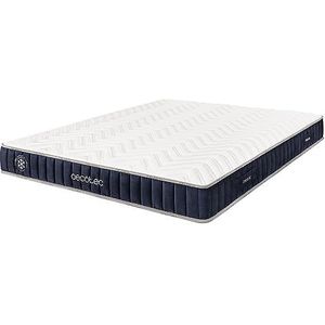 Cecotec Matelas en mousse Flow CecoFresh 2100 CoolConfort 80 x 190 Noyau en mousse et technologie innovante CoolConfort, sensation ultra rafraîchissante, fermeté élevée, hauteur 21 cm