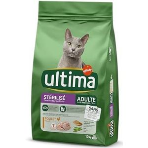Ultima Gesteriliseerde volwassen kip - droogvoer voor katten - 10 kg