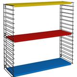 Tomado Modulair rek van metaal, driekleurig, 70 x 21 x 68 cm.