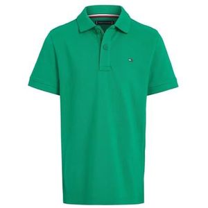 Tommy Hilfiger Poloshirt met vlag S/S poloshirts voor jongens, Olympisch groen