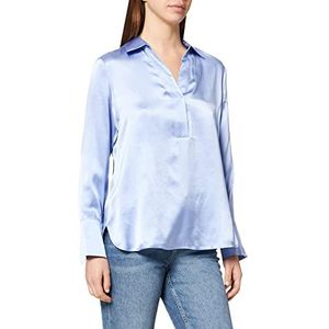 Comma Blouse met lange mouwen voor dames, blouse, 4801 lichtlila