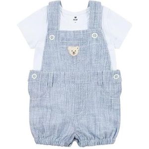 Steiff Ensemble t-shirt et short pour fille, Steiff - bleu marine, 80