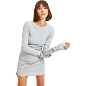 Trendyol Nauwsluitende mini-jurk voor dames, nauwsluitend, zestien als grijs, maat M, Zestien If Grey
