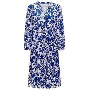 ONLY Onlmilana Robe 7/8 WVN Noos, bleu, L