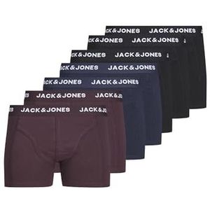 JACK & JONES 7 stuks boxershorts voor heren basic, Zwart 2