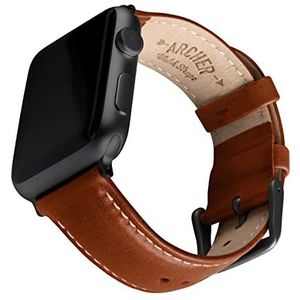 Archer Watch Straps - Horlogebandje van hoogwaardig leer voor Apple Watch